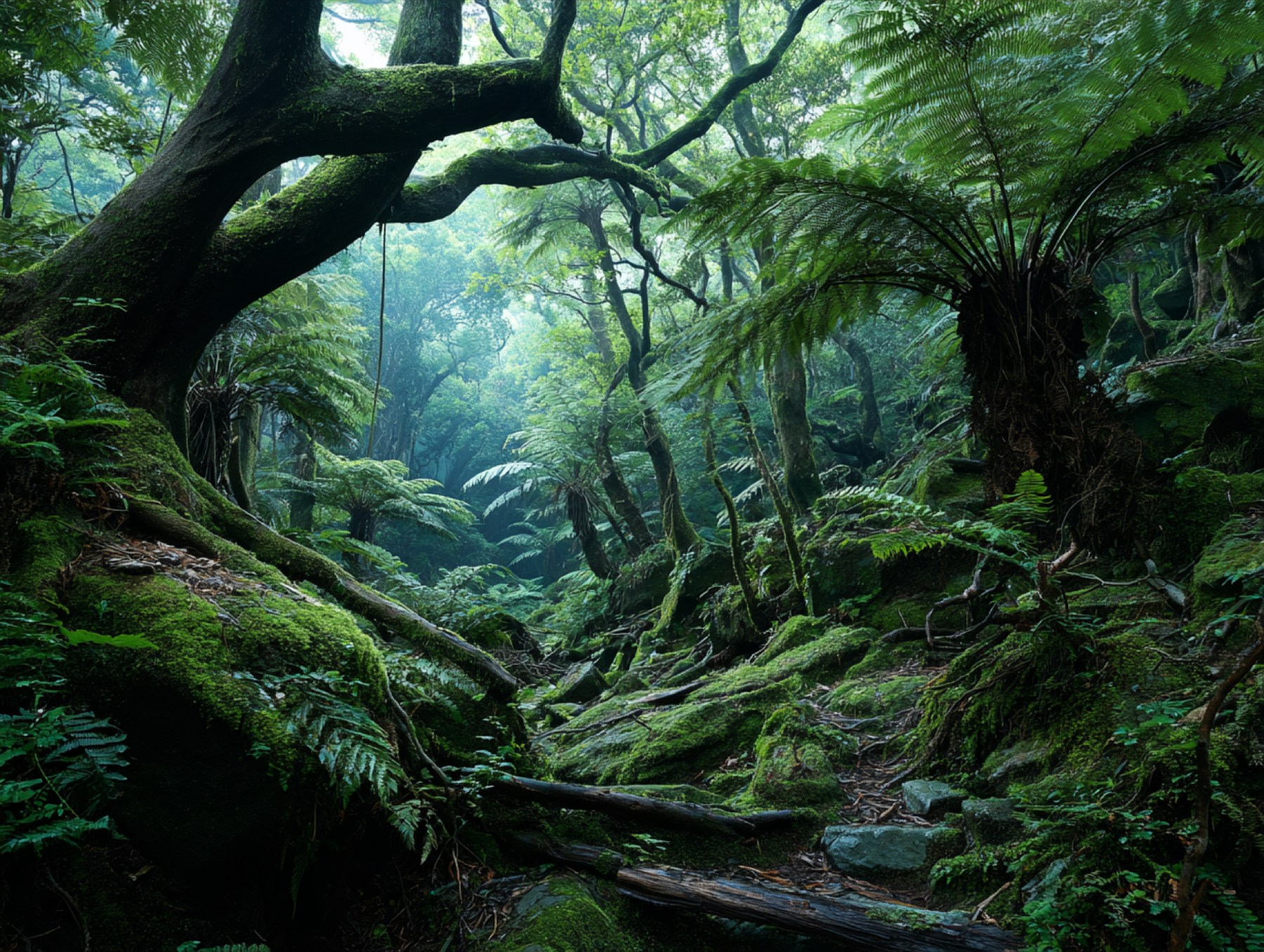八丈島の森